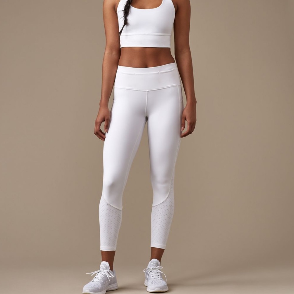 Lululemon Mind Over Miles Tight (25") WHITE